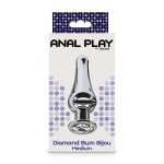 TOYJOY - PLUG ANAL MÃDIO DIAMOND BUM BIJOU ANAL PLAY
